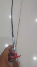Stainless Steel Sink Wire Drain Cleaner | 90cm Spring Cleaning Stick